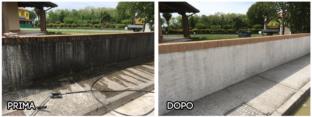 Idropulizia Muro Cemento 