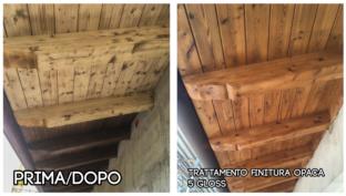 Microsabbiatura Linda Legno Con Trattamento 5 Gloss 